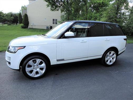 White 2016 Land Rover Range Rover 3.0L Supercharged HSE