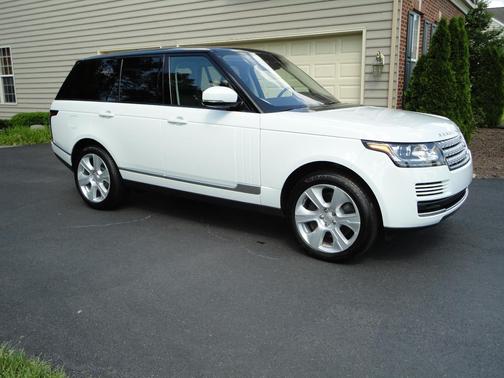 White 2016 Land Rover Range Rover 3.0L Supercharged HSE