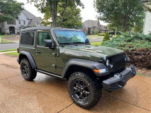 Green 2021 Jeep Wrangler Willys Sport
