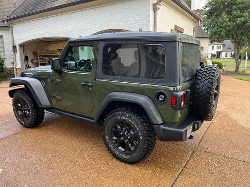 Green 2021 Jeep Wrangler Willys Sport