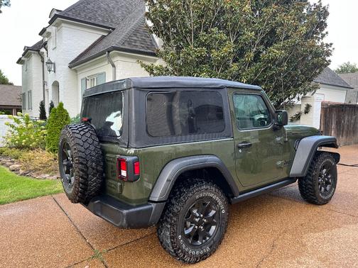 Green 2021 Jeep Wrangler Willys Sport