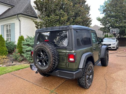 Green 2021 Jeep Wrangler Willys Sport