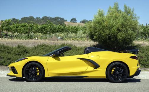 Yellow 2025 Chevrolet Corvette Stingray w/3LT