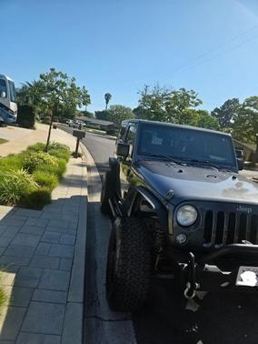 Gray 2014 Jeep Wrangler Sport