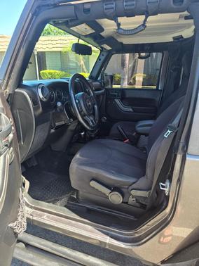 Gray 2014 Jeep Wrangler Sport