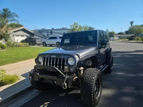 Gray 2014 Jeep Wrangler Sport