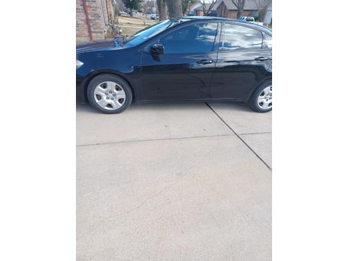 Black 2016 Dodge Dart SE