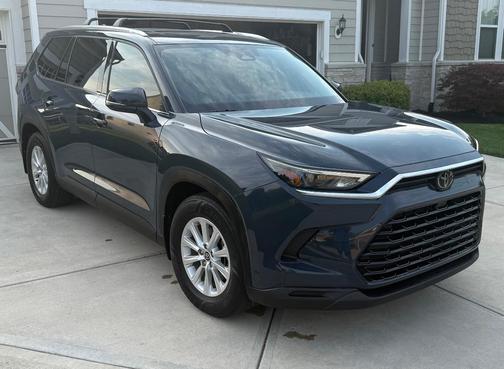 Blue 2024 Toyota Grand Highlander Hybrid XLE
