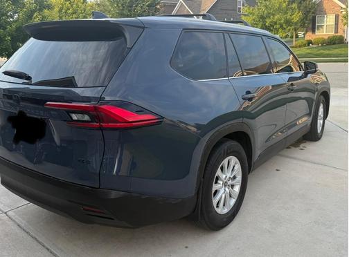 Blue 2024 Toyota Grand Highlander Hybrid XLE