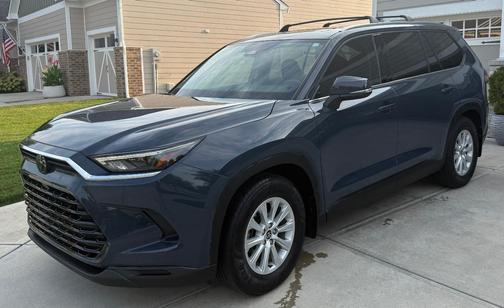 Blue 2024 Toyota Grand Highlander Hybrid XLE