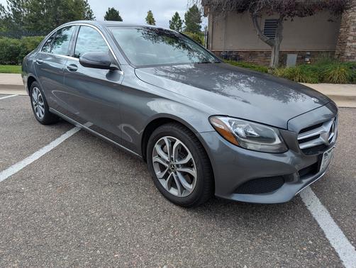 Gray 2018 Mercedes-Benz C-Class C 300 4MATIC