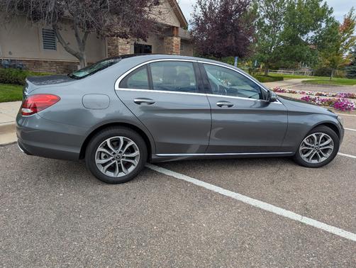 Gray 2018 Mercedes-Benz C-Class C 300 4MATIC