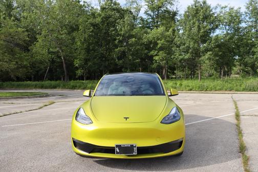 Gray 2023 Tesla Model Y Performance