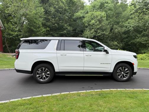 White 2023 Chevrolet Suburban LT