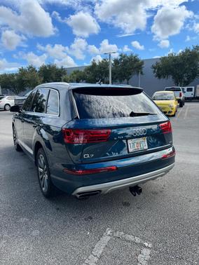 Blue 2018 Audi Q7 2.0T Premium Plus