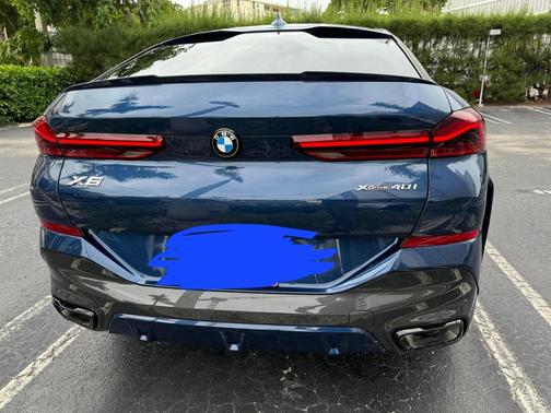 Blue 2023 BMW X6 xDrive40i