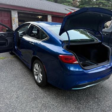Blue 2015 Chrysler 200 Limited