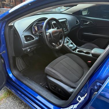 Blue 2015 Chrysler 200 Limited