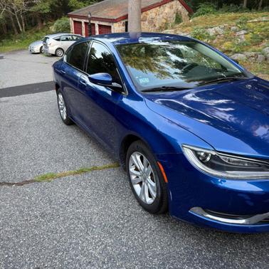 Blue 2015 Chrysler 200 Limited
