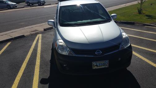 Silver 2012 Nissan Versa 1.8 SL