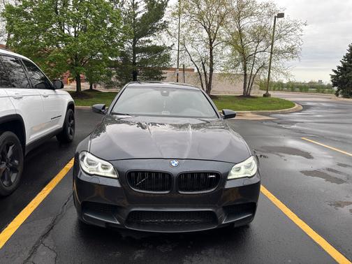 Blue 2016 BMW M5 Base