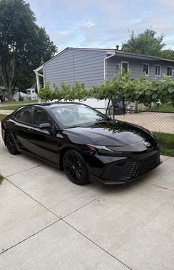 Black 2026 Toyota Camry SE