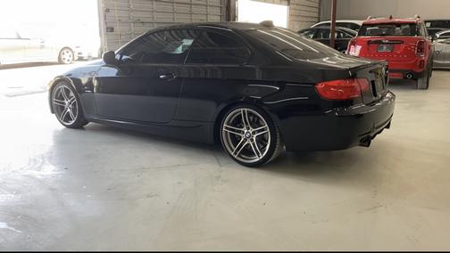 Black 2012 BMW 335 is