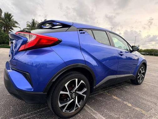 Blue 2018 Toyota C-HR XLE Premium
