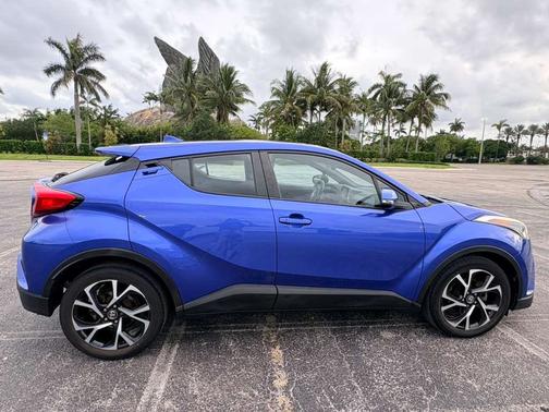 Blue 2018 Toyota C-HR XLE Premium