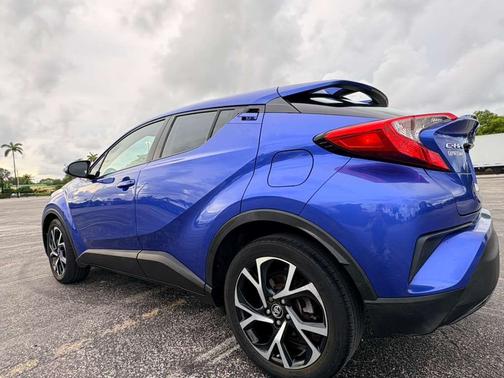 Blue 2018 Toyota C-HR XLE Premium