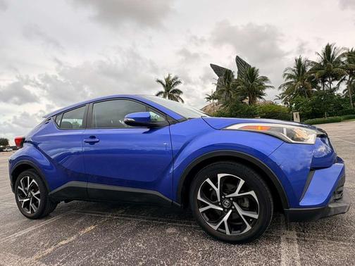 Blue 2018 Toyota C-HR XLE Premium