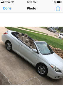 White 2008 Toyota Camry Solara SE