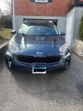 Blue 2017 Kia Sportage LX