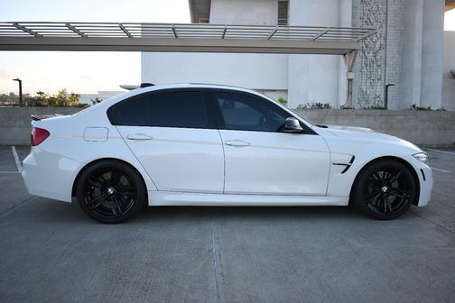 White 2015 BMW M3 Base