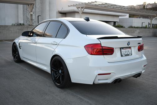 White 2015 BMW M3 Base