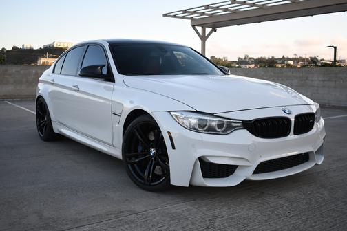 White 2015 BMW M3 Base