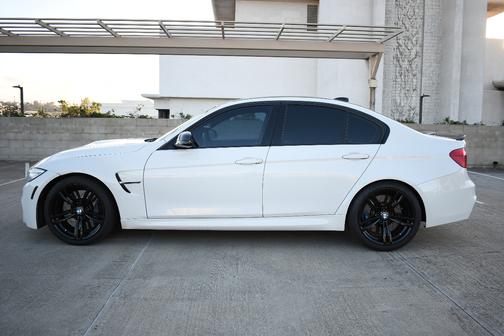 White 2015 BMW M3 Base