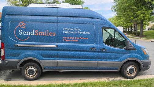 Blue 2020 Ford Transit-250 Base