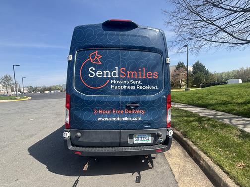 Blue 2020 Ford Transit-250 Base