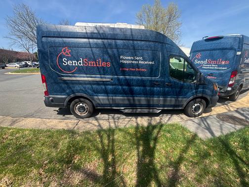 Blue 2020 Ford Transit-250 Base