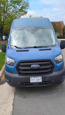 Blue 2020 Ford Transit-250 Base