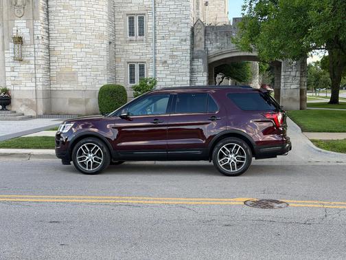 Brown 2019 Ford Explorer Sport