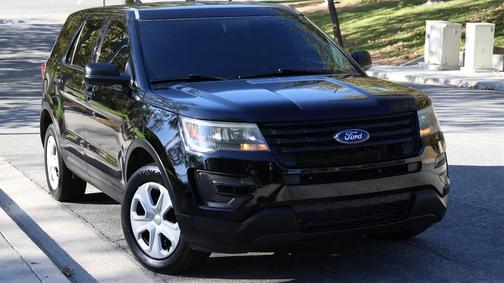 Black 2017 Ford Utility Police Interceptor Base