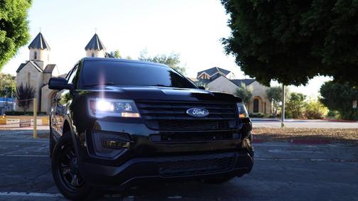 Black 2017 Ford Utility Police Interceptor Base