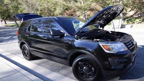 Black 2017 Ford Utility Police Interceptor Base