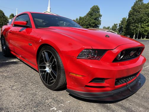 Red 2014 Ford Mustang GT