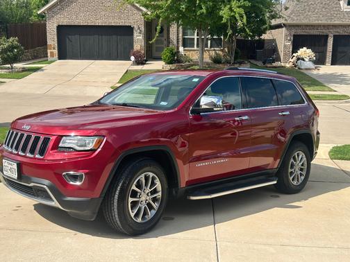Red 2014 Jeep Grand Cherokee Limited