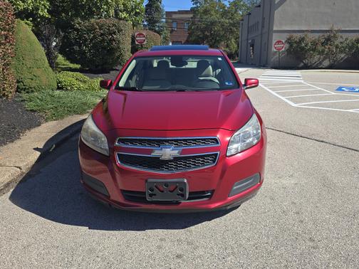 Red 2013 Chevrolet Malibu Eco