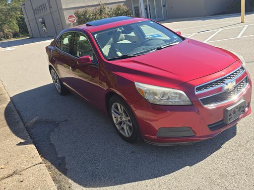 Red 2013 Chevrolet Malibu Eco