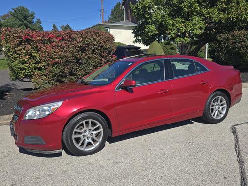 Red 2013 Chevrolet Malibu Eco